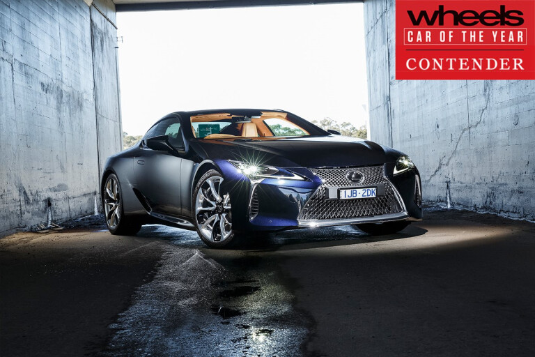 Lexus LC 2018 Car of the Year contender