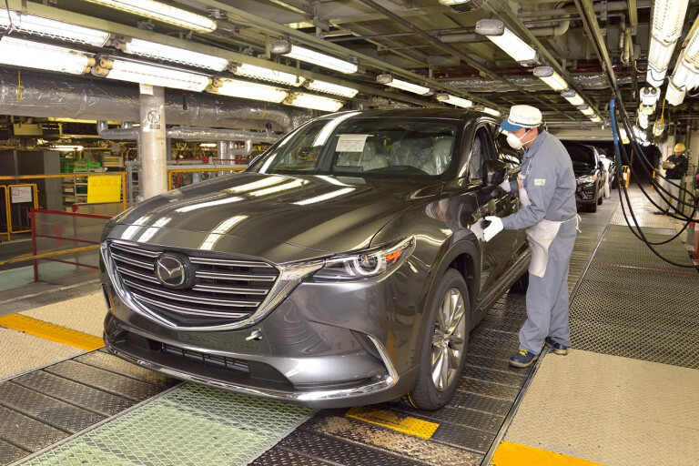 Mazda CX 9 Front Production Linbe Jpg