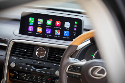 Lexus RX information system