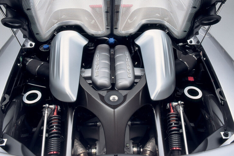 Porsche Carrera GT engine bay