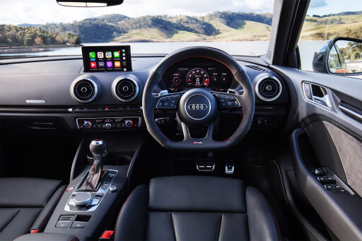 2017 Audi RS3 Sedan interior