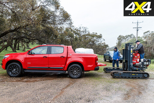 Holden colorado loaded and tested