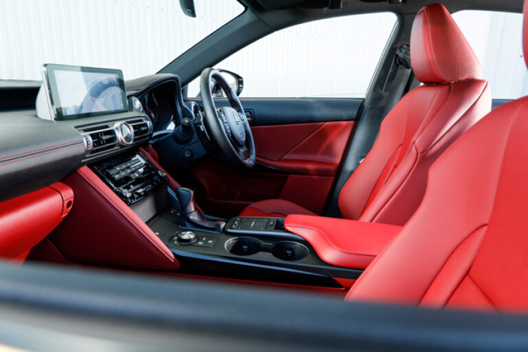 2021 Lexus IS300 interior