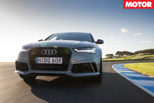 Audi RS6 Avant Performance front