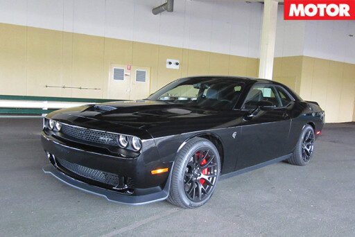 Challenger Hellcats front