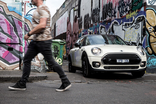 Mini -Clubman -driving -front -sidejpg