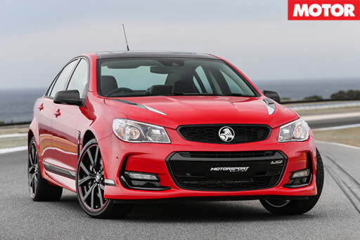 2017 Holden Commodore Motorsport Edition front