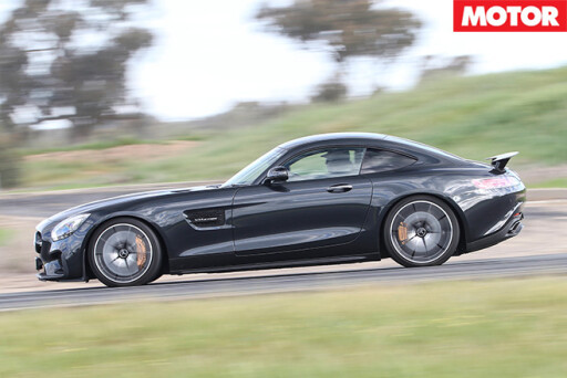 Mercedes-amg gt s driving