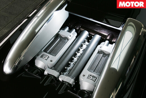 Bugatti Veyron secrets engine