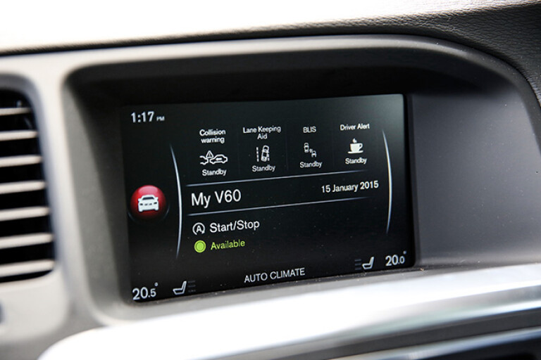 Volvo V60 Multimedia Screen