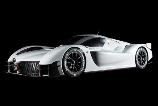 Toyota Gazoo Racing Super Sport hypercar built for the Le Mans 24 Hour race.