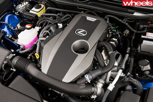 2016-Lexus -RC200t -engine
