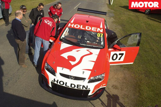 Holden VE Commodore prototype for V8 Supercars top