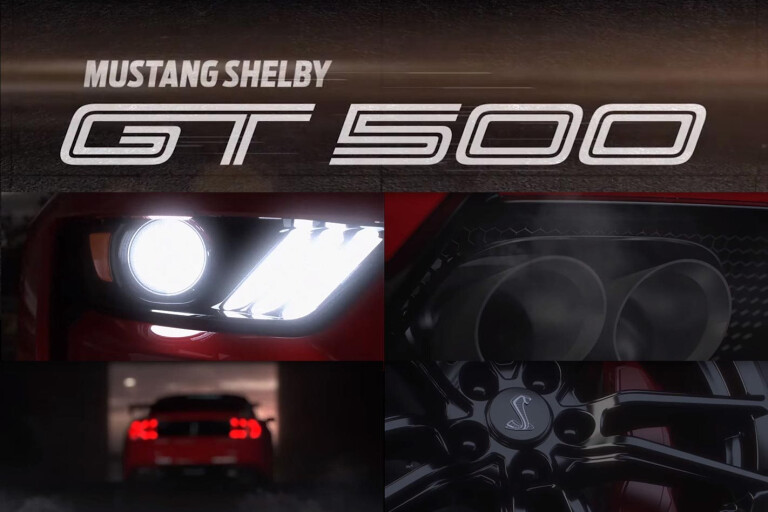 2019 ford shelby gt500 teased