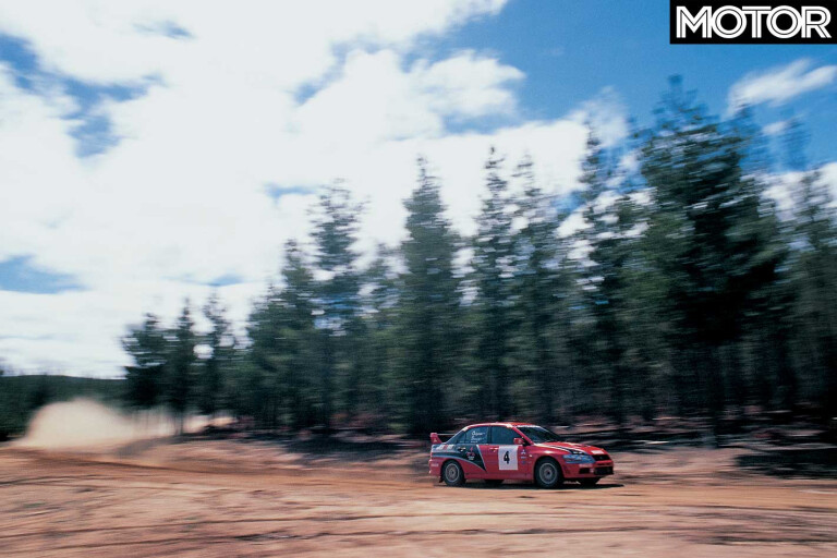 2003 Rally Spec Mitsubishi EVO VII Off Road Performance Jpg