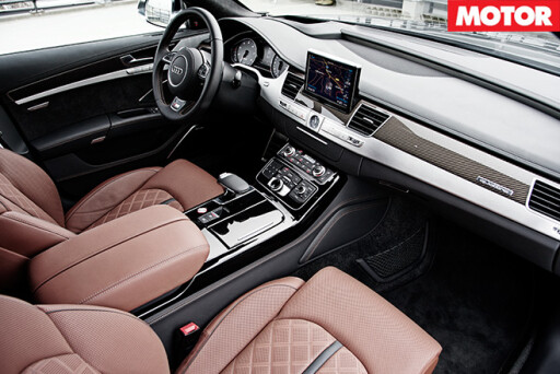 Audi s8 interior