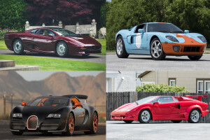 Monterey Car Week supercar auction highlights