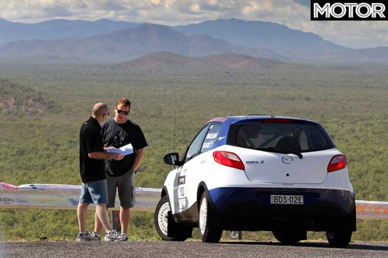 Mazda 2 Rally Car Route Planning Jpg