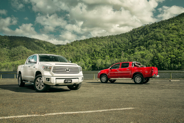 Toyota Tundra vs Toyota Hilux review
