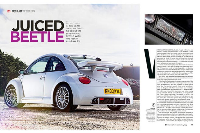 VW Beetle RSi MOTOR Magazine