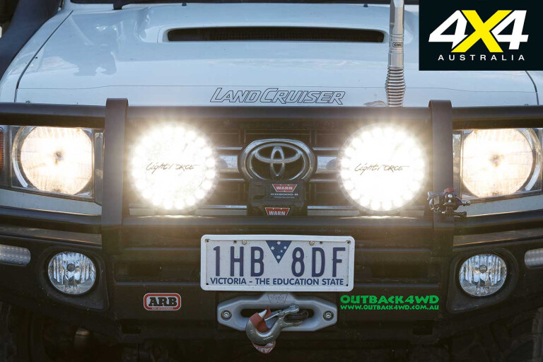 Lightforce DL 230 HTX Driving Light Illumination Jpg