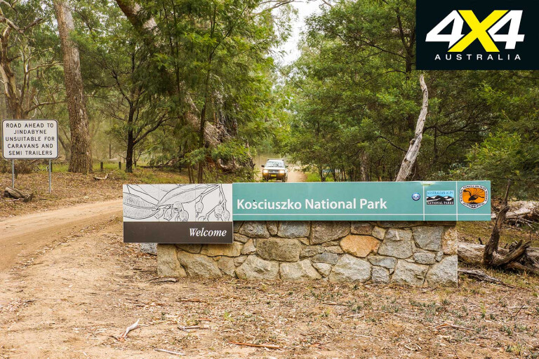4 X 4 Trip To The High Country Vic Kosciuszko National Park Sign Jpg