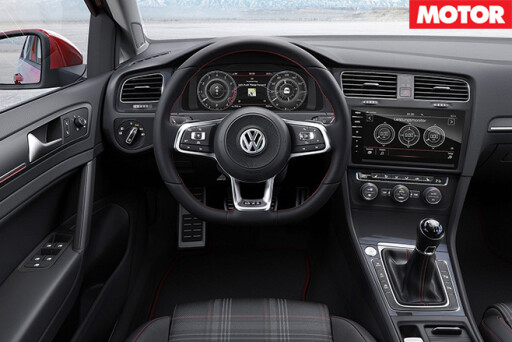 2017 Volkswagen Golf GTI interior