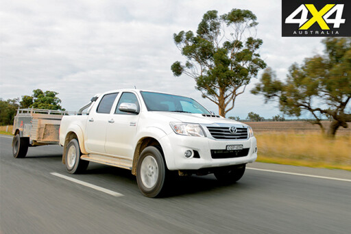 Driving the Toyota Hilux