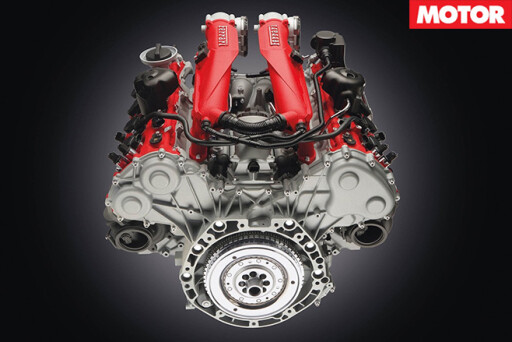 Ferrari california T engine