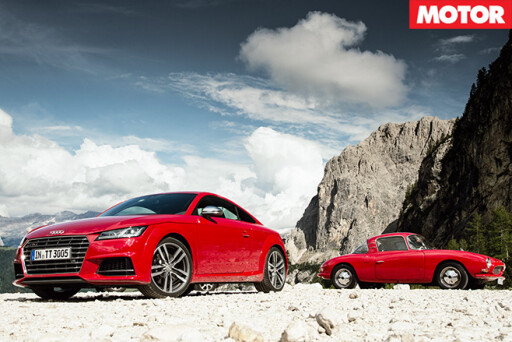 Audi tts vs dkw monza coupe still