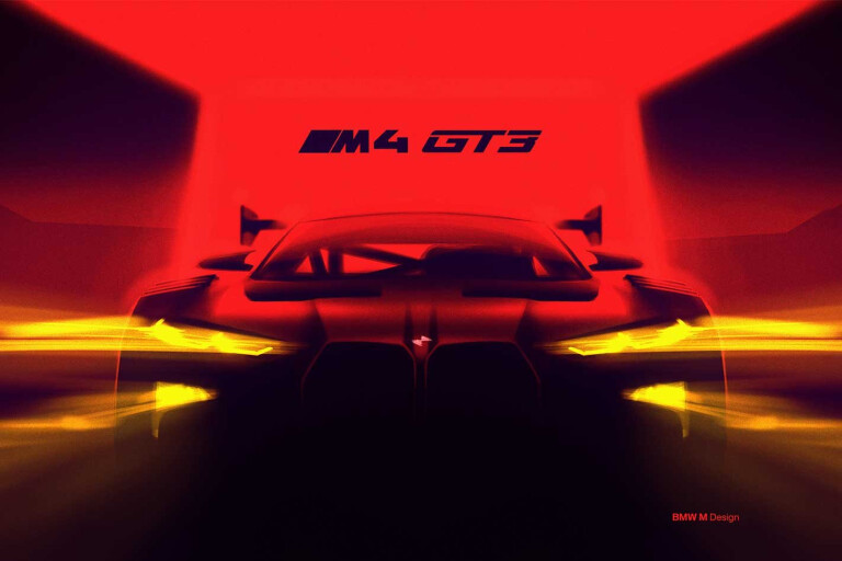 BMW M4 GT3 teased