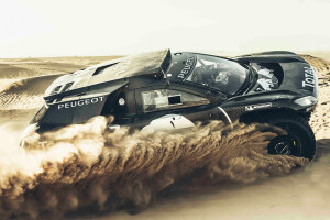 Peugeot reveals its Dakar contender