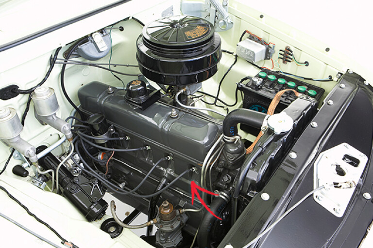 Holden six motor