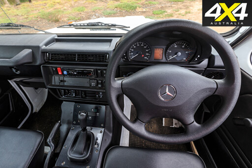 2017 4X4 Of The Year Mercedes-Benz G300 interior