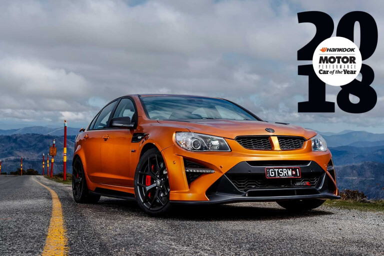 HSV GTSR W1 Performance Car of the Year 2018 feature