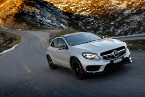 Mercedes-Benz GLA45 AMG review