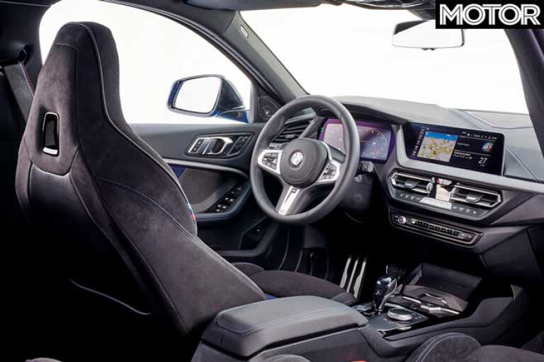 2019 BMW M135i xDrive interior cockpit