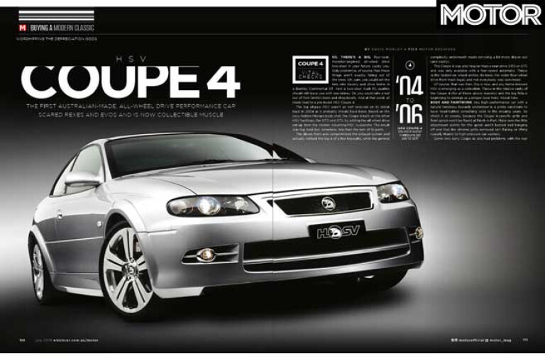 MOTOR Magazine July 2019 Issue HSV Coupe 4 Buyers Guide Jpg