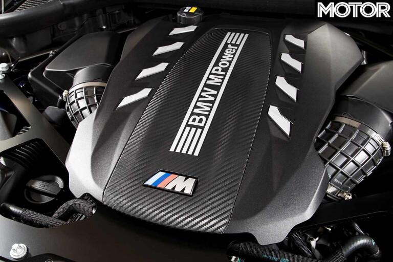 BMW X5M Competition engine