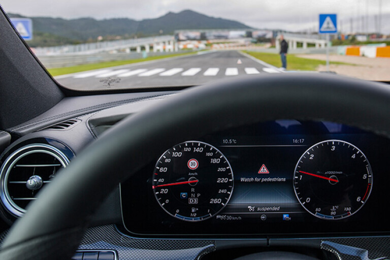 Mercedes-Benz E-Class autonomous driving system