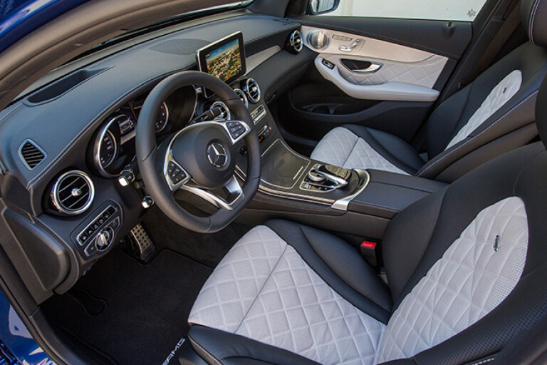 Mercedes-Benz GLC Coupe interior