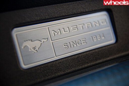 Ford -Mustang -plaque