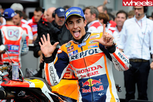 Marc -Marquez -Honda -rider -wins