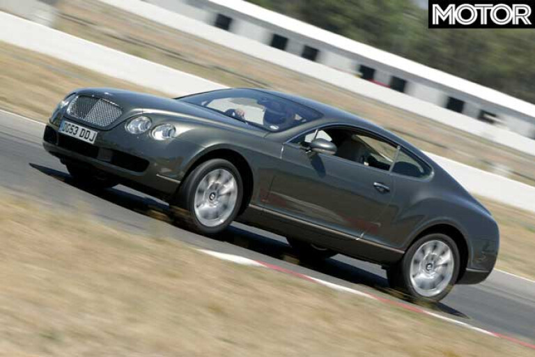 Performance Car Of The Year 2004 Track Testing Bentley Continental GT Jpg
