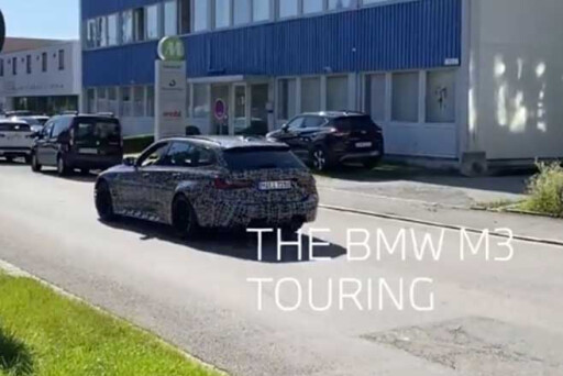 2022 BMW G81 M3 Touring prototype spied.