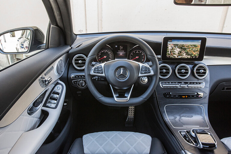 Mercedes-Benz GLC Coupe interior