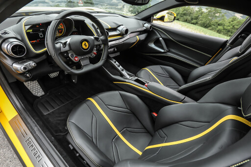 Ferrari 812 Superfast interior