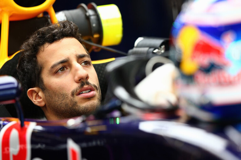 Daniel Ricciardo In Car Jpg