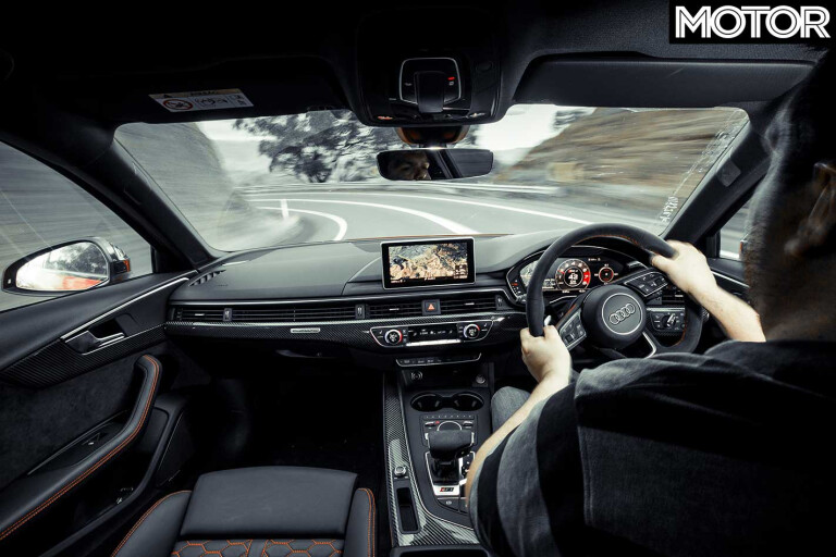 2018 Audi RS 4 Avant Driving Jpg