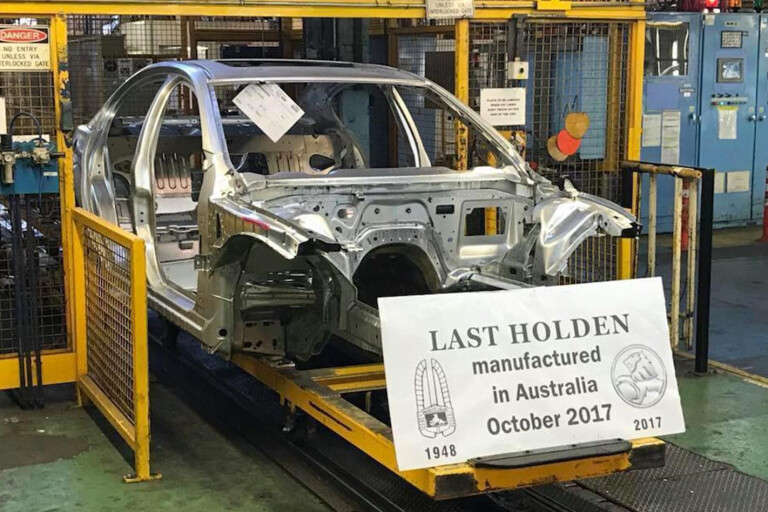 Last Australian Holden commodore
